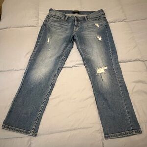 Banana Republic Girlfriend Jeans Relaxed Fit Cropped Sz 8/29